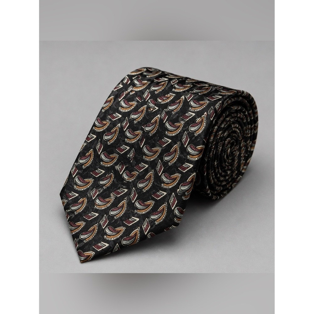 Christian Dior Mens Silk Tie Luxe Old Money Artsy Quiet Luxury Preppy Formal